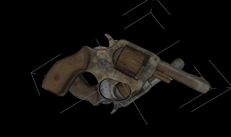 #DesignbyCapture Revolver 3Dscan for Custom Safety Holster and VIrtual Reality