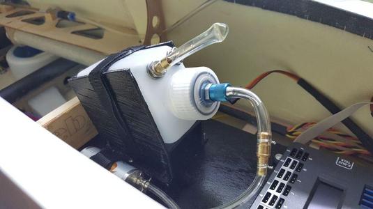 RC Jet Hooper Tank Support