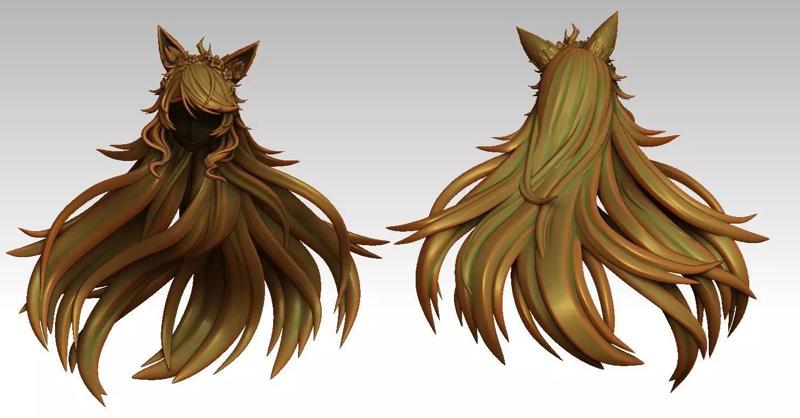 3D Hairstyles for Women V16