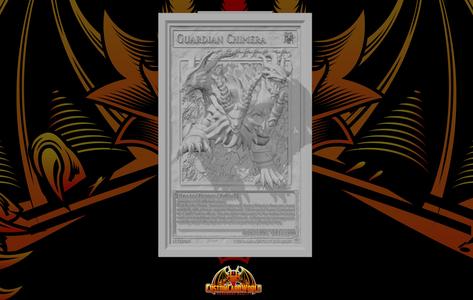 Yugioh Full 3D Card - Guardian Chimera