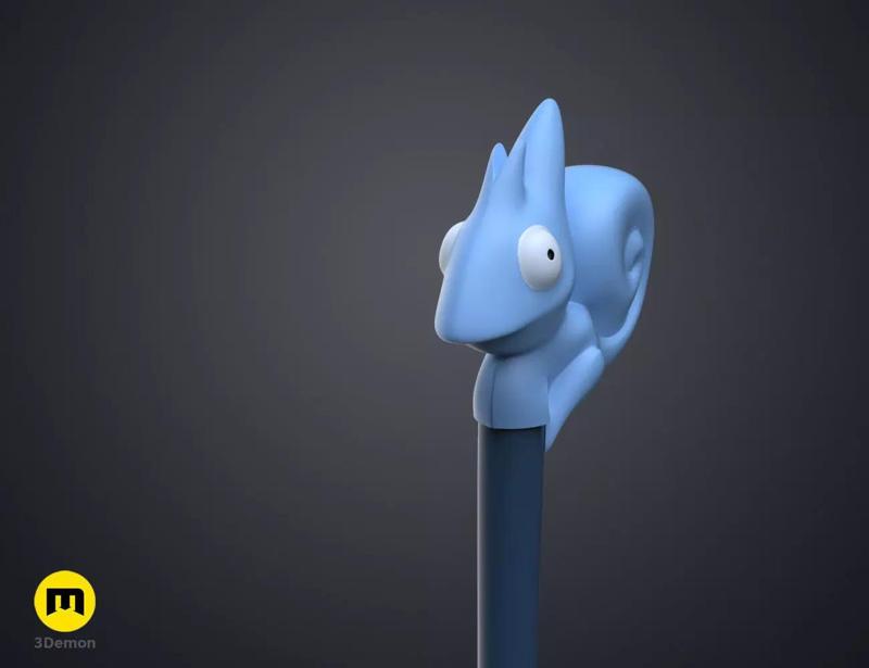 Guses Chameleon Palisman Staff - The Owl House