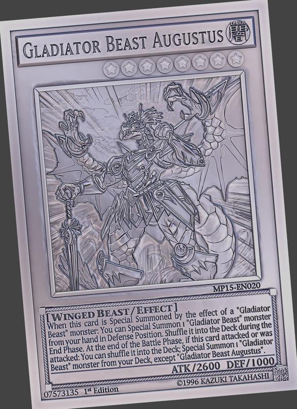 Gladiator Beast Augustus - yu-gi-oh!