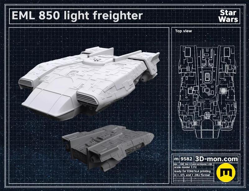 EML 850 light freighter