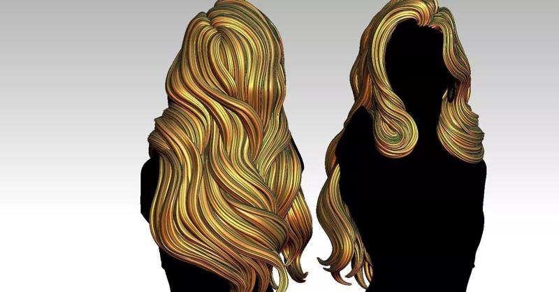 3D Hairstyles for girl V116
