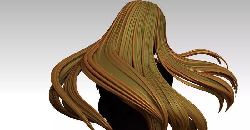 3D Hairstyles for girl V102
