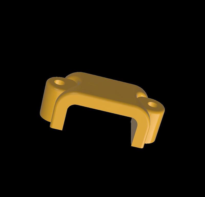 "Romex" style cable nail down