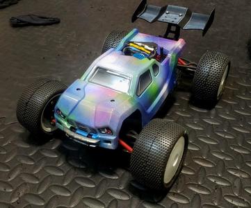 Body Post Adapter - Team Associated Reflex 14T on Traxxas Mini Revo