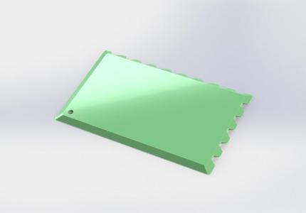 Card scraper