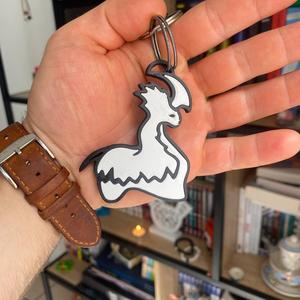 ⭐Rimworld Thrumbo Model With Keychain Version Included | Rimworld keychain
