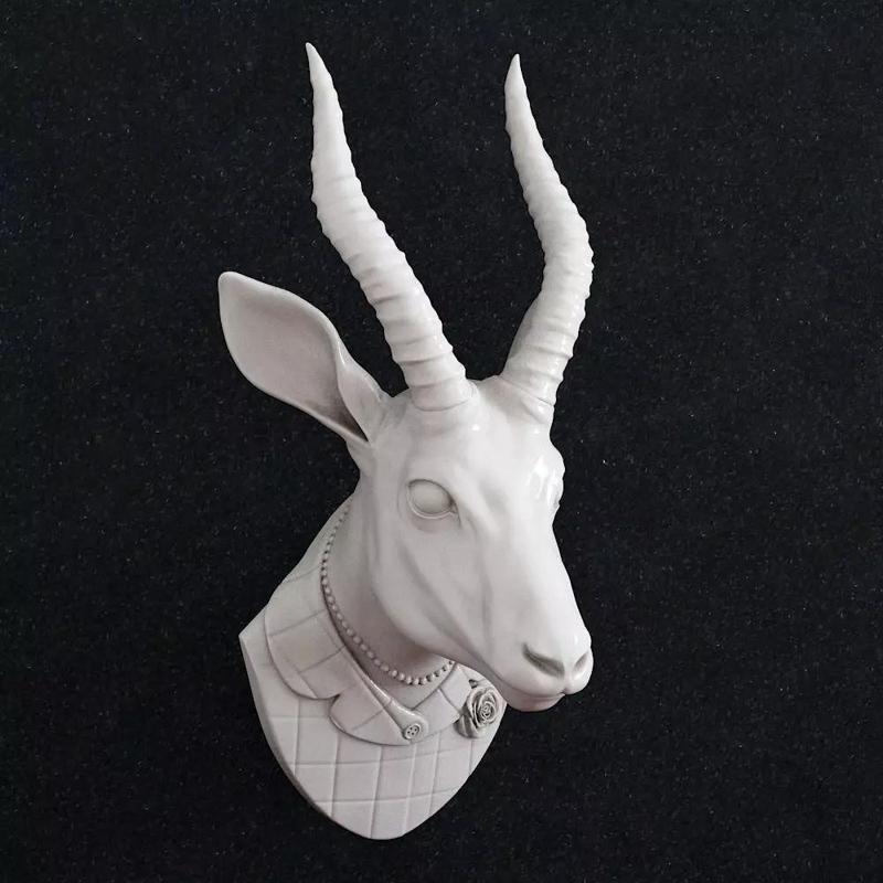 Gazelle head costume bust antelope suite