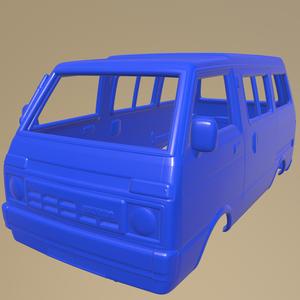Daihatsu Hijet Tianjin 1990 PRINTABLE CAR BODY