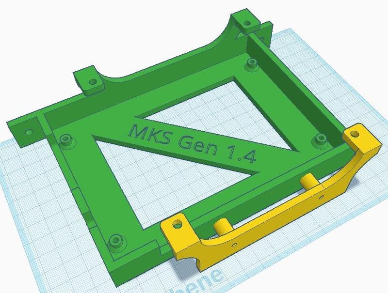 MKS Gen V1.4 Holder - V2.1