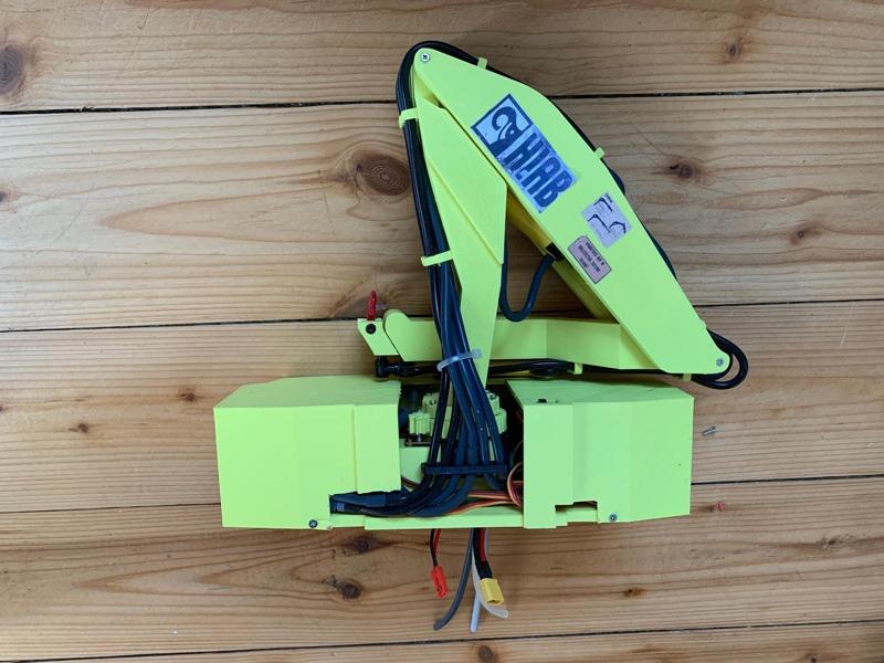 Pneumatic crane 1:8 1:10 (for UMG 4 TRX)