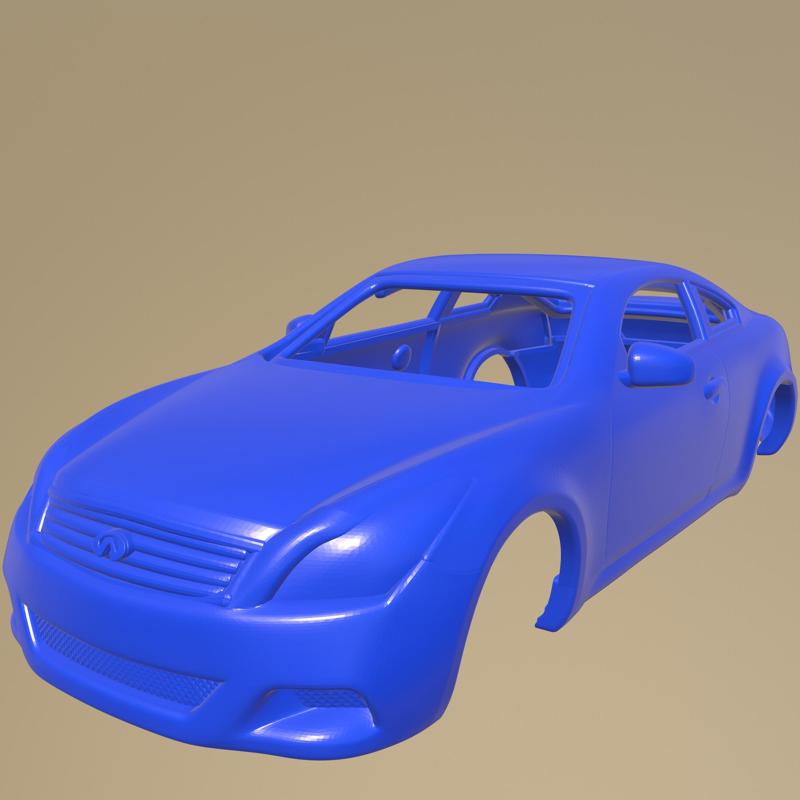 Infiniti G37 Coupe 2009 PRINTABLE CAR BODY
