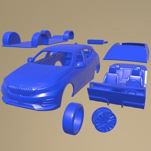 BMW 1-series F40 2020 PRINTABLE CAR IN SEPARATE PARTS