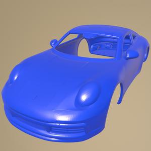 Porsche 911 Carrera S PRINTABLE CAR BODY