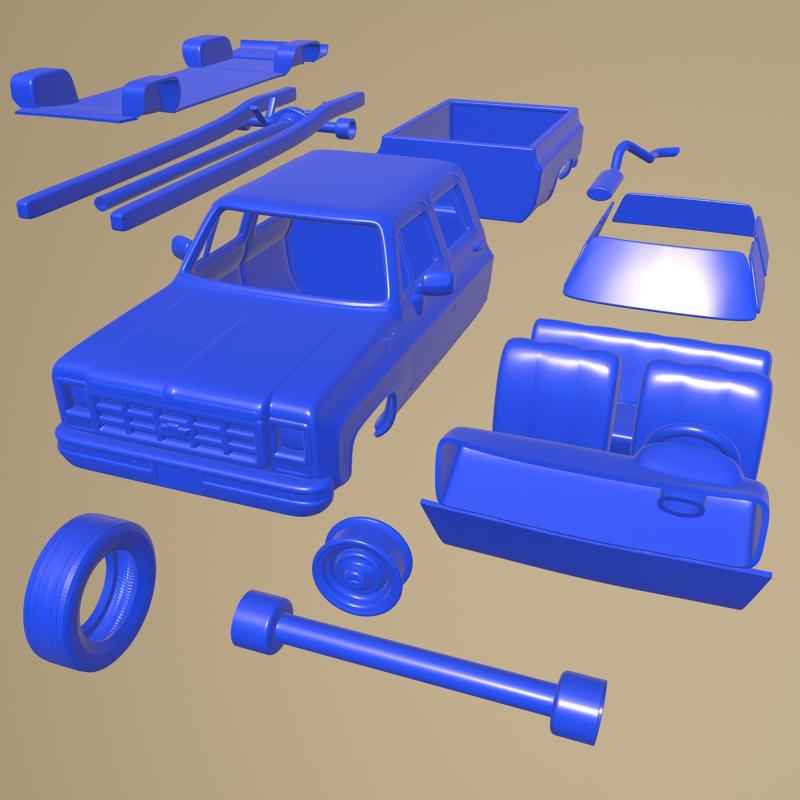 Chevrolet K30 CrewCab 1979 Car In Separate Parts