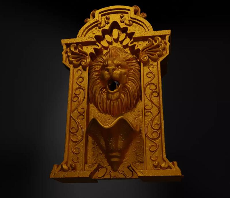 Lion Book Nook - Animal Lion Bookend - Lion Book Prop