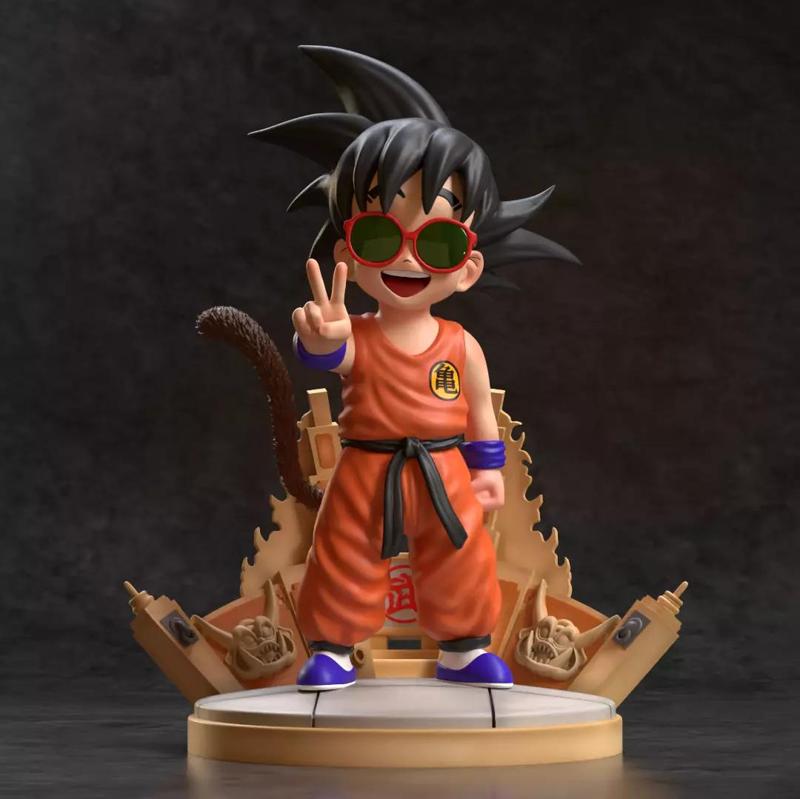 Goku with Master Roshis glasses