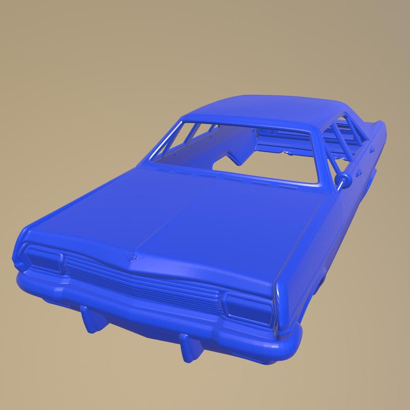 OPEL DIPLOMAT A 1964 printable car body