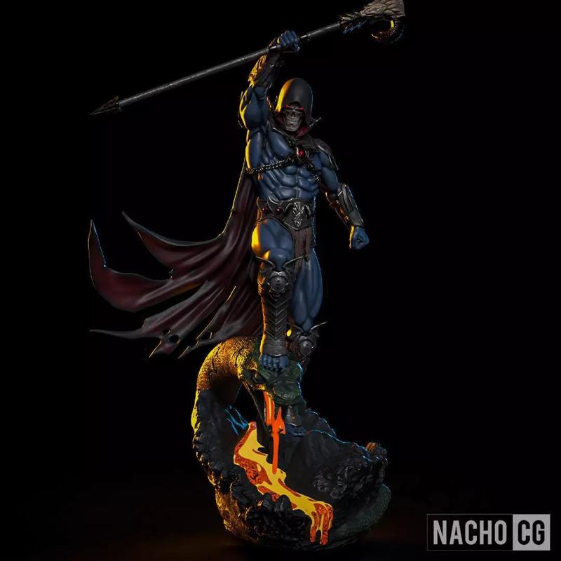 Fan Art - Skeletor II - Statue