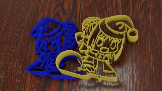 Padoru cookie cutter Nero Claudius