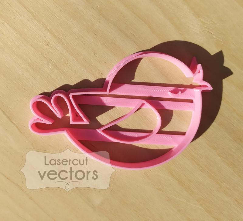 Bird cookie cutter. Bird cookie cutter. Bird cookie cutter
