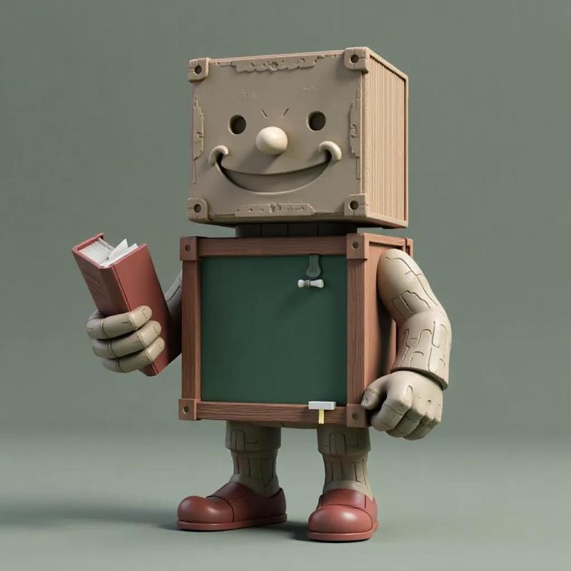 Happy Box Sculpture 📦😊