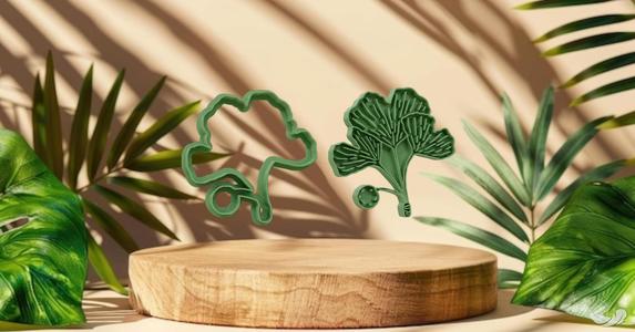 Ginkgo leaf marker cutter