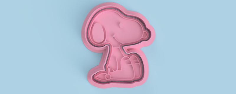 Snoopy cookie cutter ( Snoopy cookie cutter )