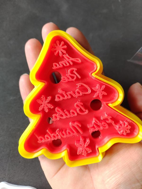 Christmas tree cookie cutter