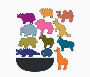 Animal teeter-totter