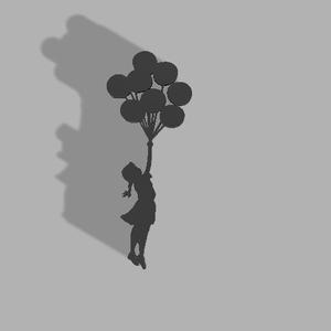 Banksy balloons