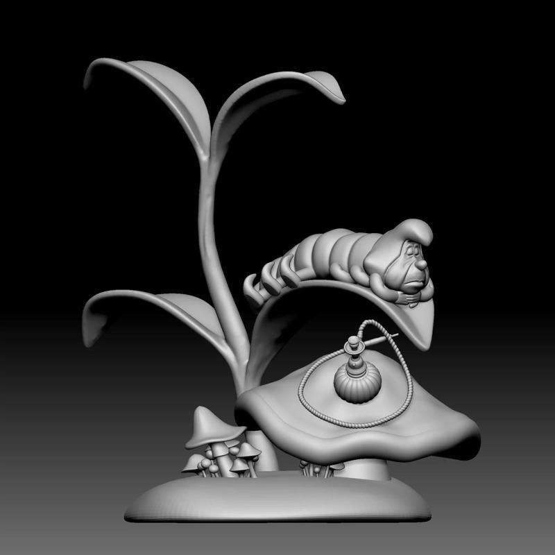 Caterpillar - Alice in Wonderland - 020