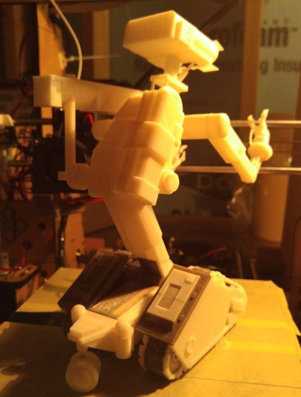 Johhny 5 - Cut up for printing