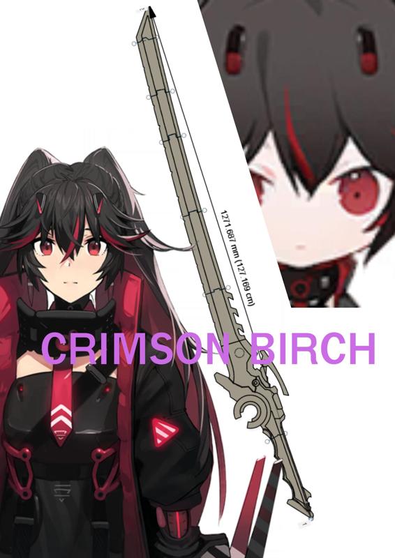 Crimson Birch | Punishing Gray Raven Cosplay Prop