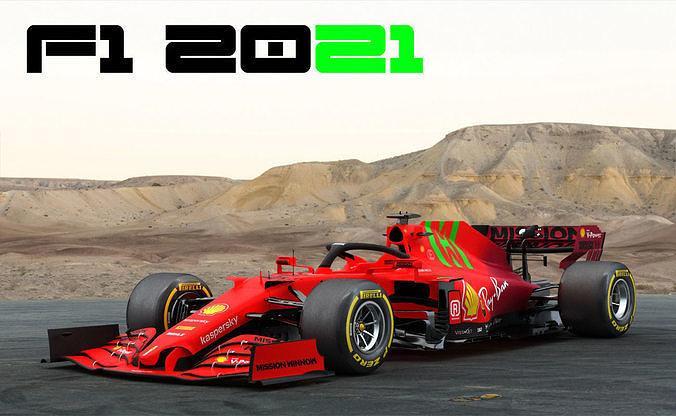 F1 Ferrari SF21 2021
