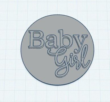 Baby Girl Cookie Cutter
