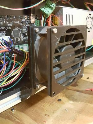 90mm fan grill