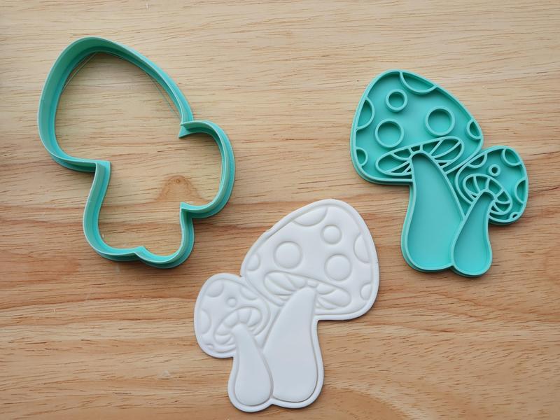 Mushrooms Cookie Cutter Woodland