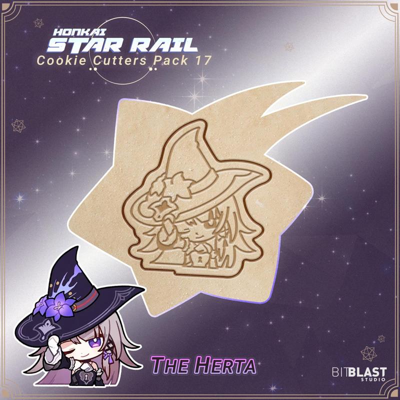 Honkai Star Rail Cookie Cutters Pack 17