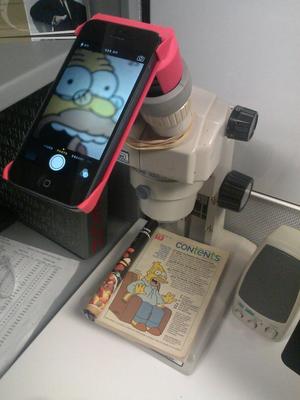 iPhone 6 Microscope Adapter