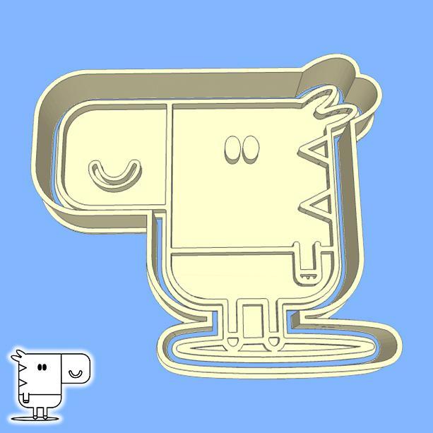Hey Duggee cookie cutters - Ottie (style 1)