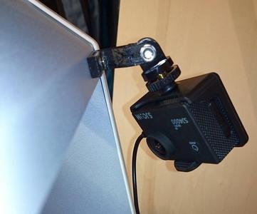 GoPro/SJ4000 mount for German Reprap NEO 3D-Printer