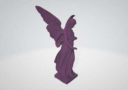 Angel Statue 3d model - 3d printable