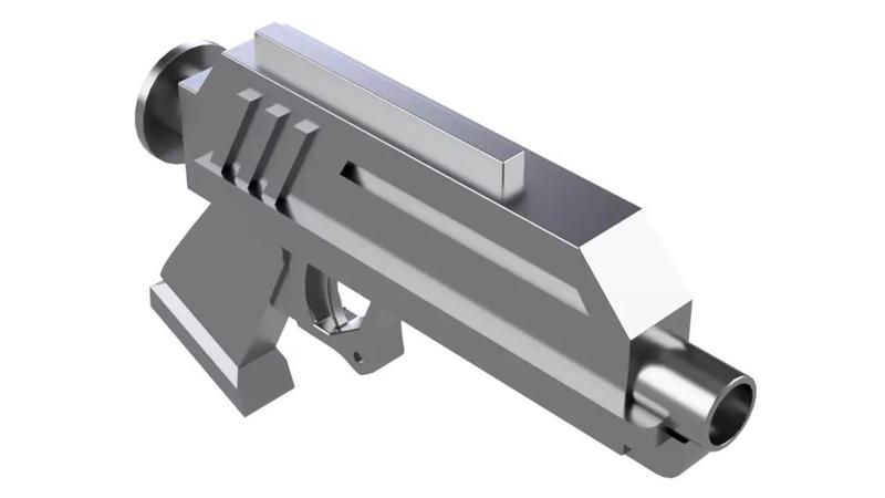 Star Wars the Clone Wars - DC-17 Hand Blaster Animated Style