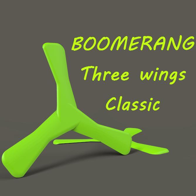 BOOMERANG Three wings Classic