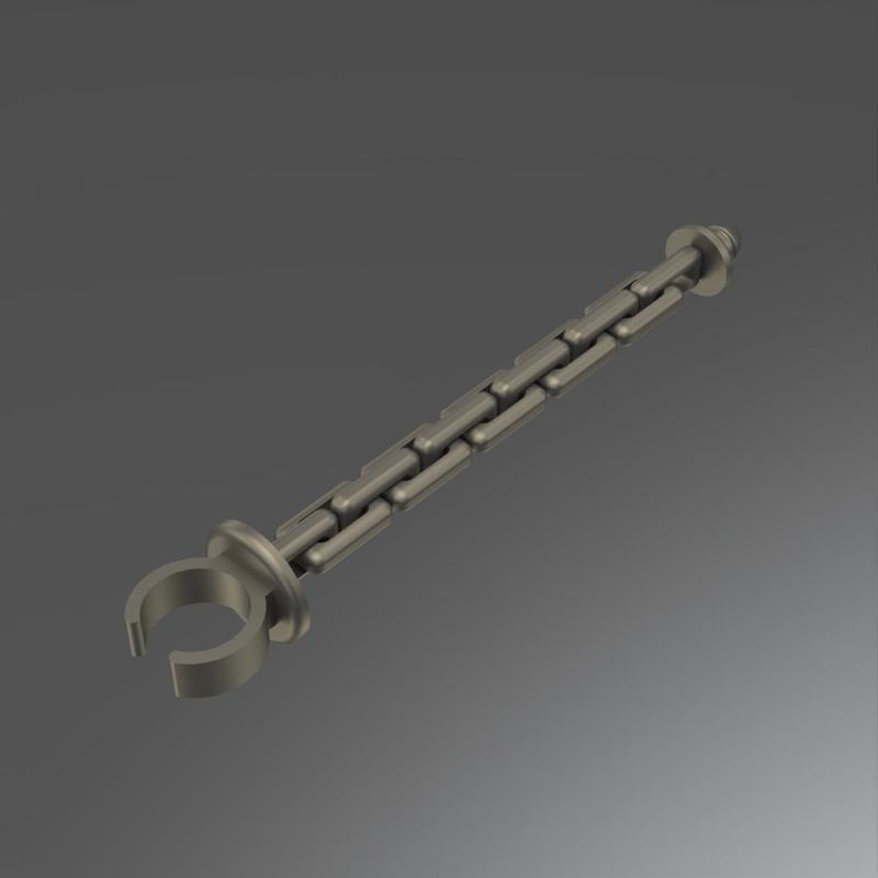 SNAKE MOUNTAIN VINTAGE CHAINS - FLEXIBLE SHACKLES - MASTERS OF THE UNIVERSE