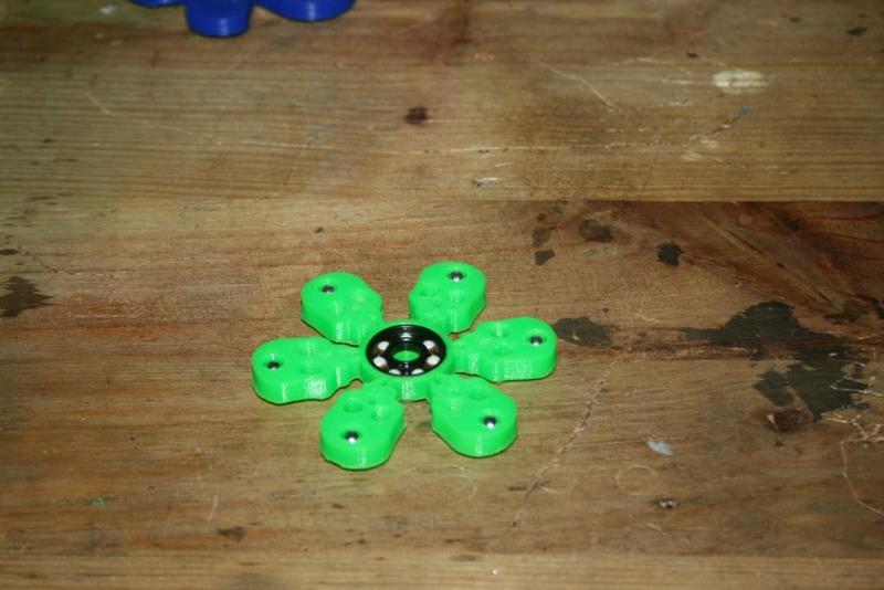 Hand spinner tète de mort 