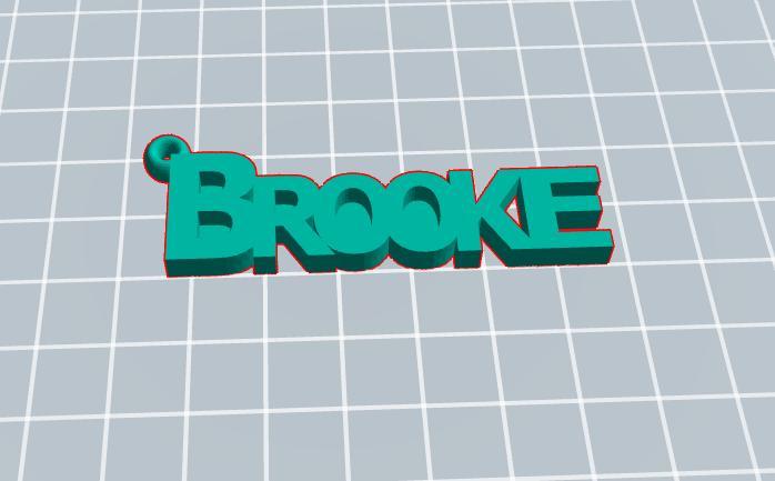 Brooke Keychain